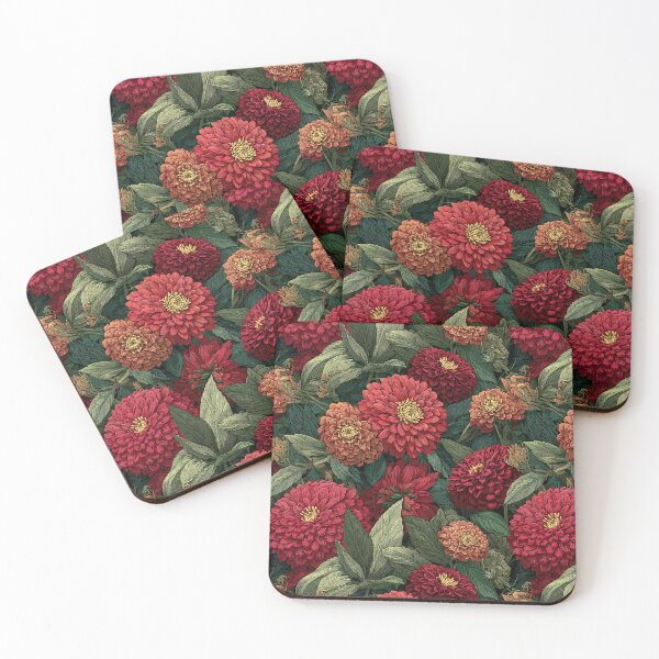Item preview, Elegant Zinnia Flower  - Birth Flower Pattern - Birthday Gifts For Mom designed and sold by RoyalStarsPatts.