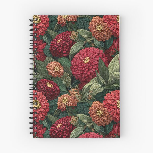 Item preview, Elegant Zinnia Flower  - Birth Flower Pattern - Birthday Gifts For Mom designed and sold by RoyalStarsPatts.