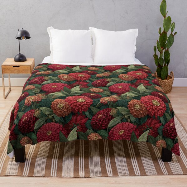 Item preview, Elegant Zinnia Flower - Birth Flower Pattern - Birthday Gifts For Mom designed and sold by RoyalStarsPatts.