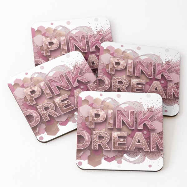 Item preview, Bold PINK DREAM 3D Text Art designed and sold by dazzlemakers.