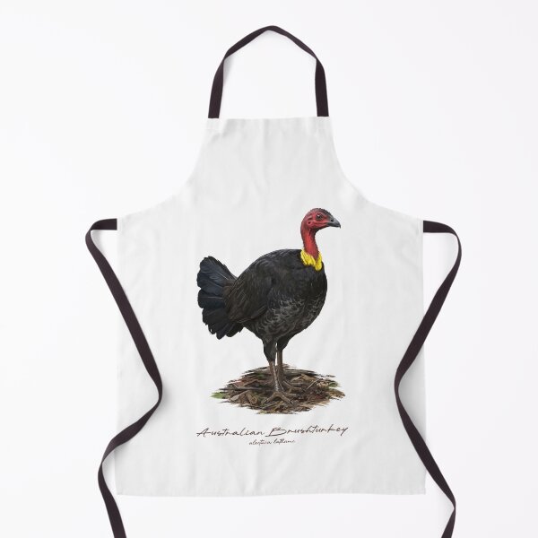 Item preview, Australian Brushturkey on Ground Bird Illustration designed and sold by Takeda-art.