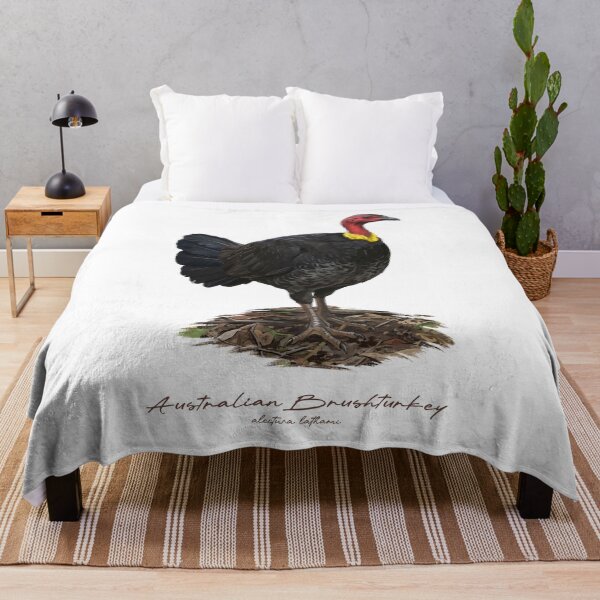 Item preview, Australian Brushturkey on Ground Bird Illustration designed and sold by Takeda-art.