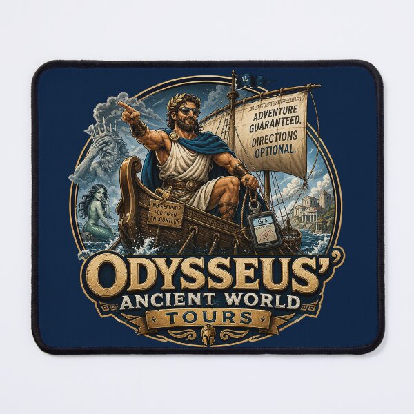 Item preview, ODYSSEUS' ANCIENT WORLD TOURS designed and sold by BabaSoti.