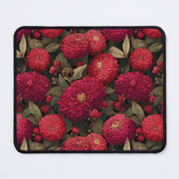 Item preview, Colorful Zinnia Floral  - Flower Garden Pattern - Bridal Shower Gifts designed and sold by RoyalStarsPatts.