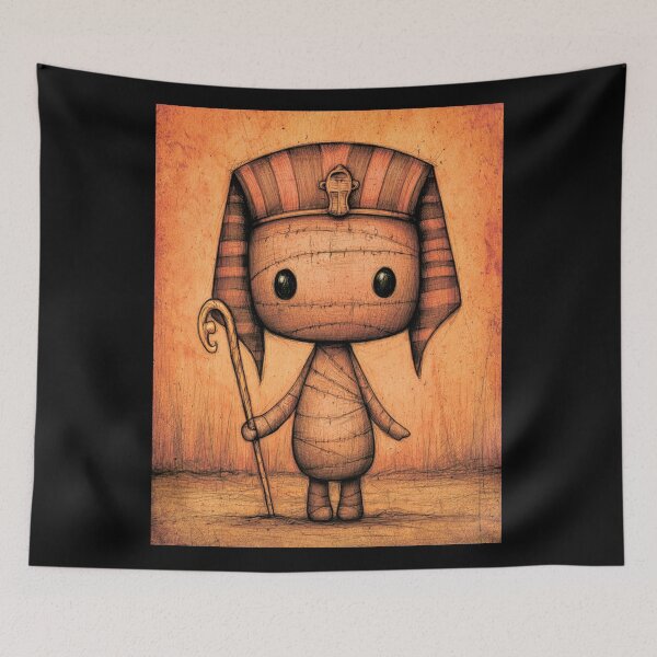 Item preview, Pharaoh's mummy. Halloween. designed and sold by MagelliShop.