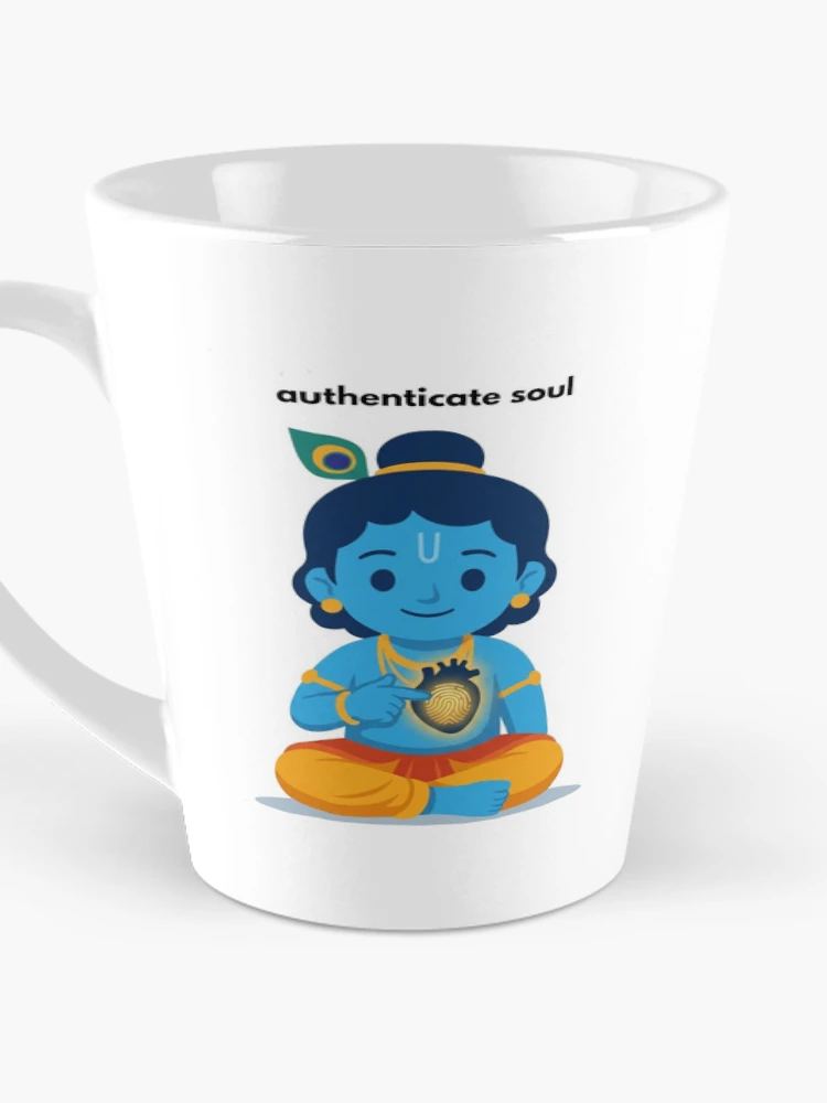 Thumbnail 3 of 4, Coffee Mug, authenticate soul | Developer Sticker | Programming Tech Humor designed and sold by BhaktiByte.