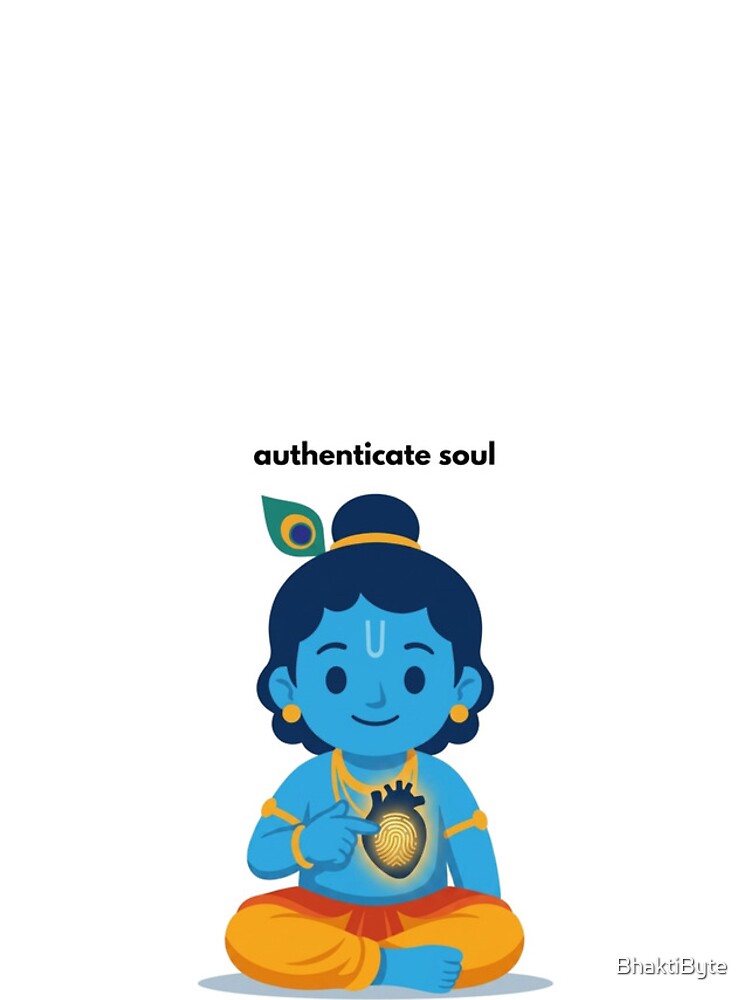 Thumbnail 4 of 4, iPhone Case, authenticate soul | Developer Sticker | Programming Tech Humor designed and sold by BhaktiByte.