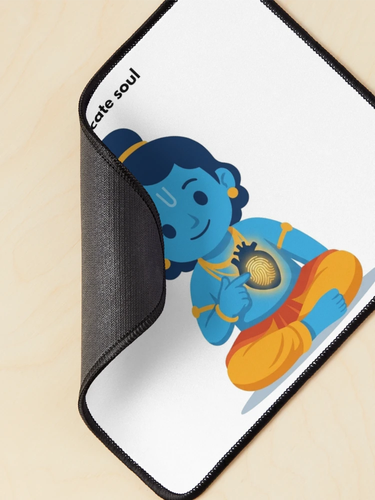 Thumbnail 2 of 5, Mouse Pad, authenticate soul | Developer Sticker | Programming Tech Humor designed and sold by BhaktiByte.
