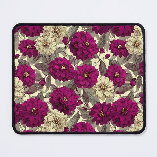 Item preview, Trendy Zinnia Flower - Tropical Flower Pattern - Christmas Gift Baskets designed and sold by RoyalStarsPatts.