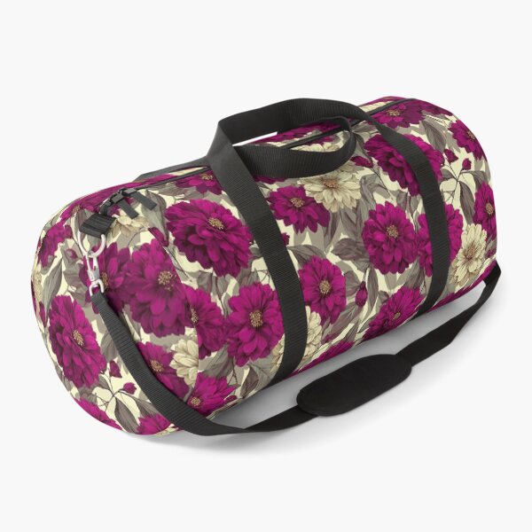 Item preview, Trendy Zinnia Flower - Tropical Flower Pattern - Christmas Gift Baskets designed and sold by RoyalStarsPatts.
