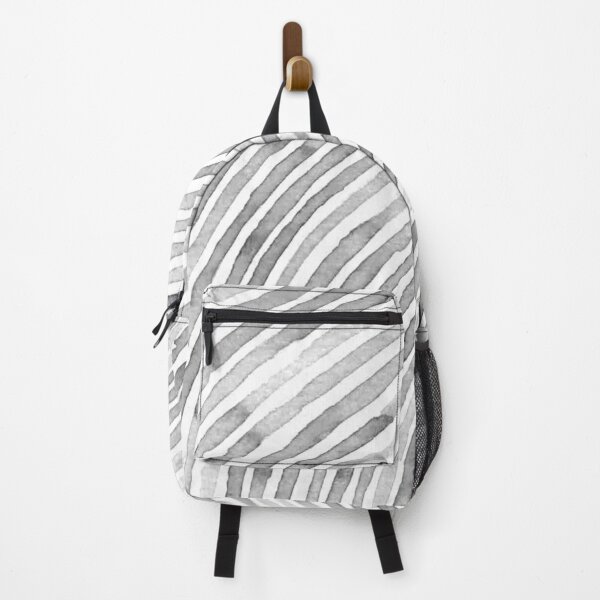 Item preview, Monochrome concentric waves in soft gray watercolor designed and sold by studioanalog.
