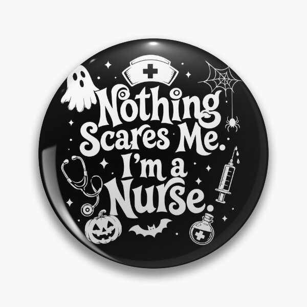 Item preview, NURSE HALLOWEEN nothing scares me. i’m a nurse. designed and sold by YNELENT.