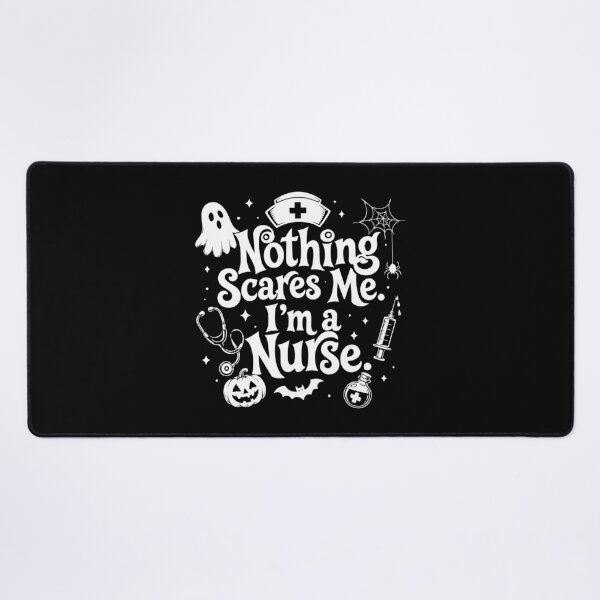 Item preview, NURSE HALLOWEEN nothing scares me. i’m a nurse. designed and sold by YNELENT.