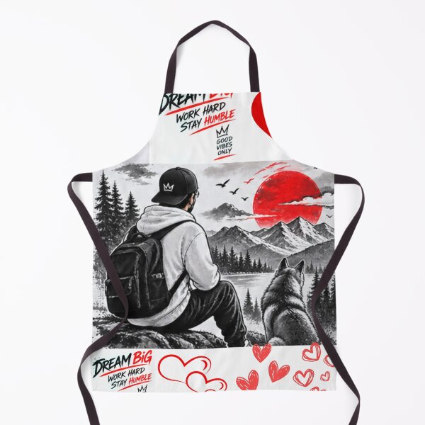 Item preview, dream big work hard stay humble (stay real love) - t shirt designed and sold by everyone cloth house.