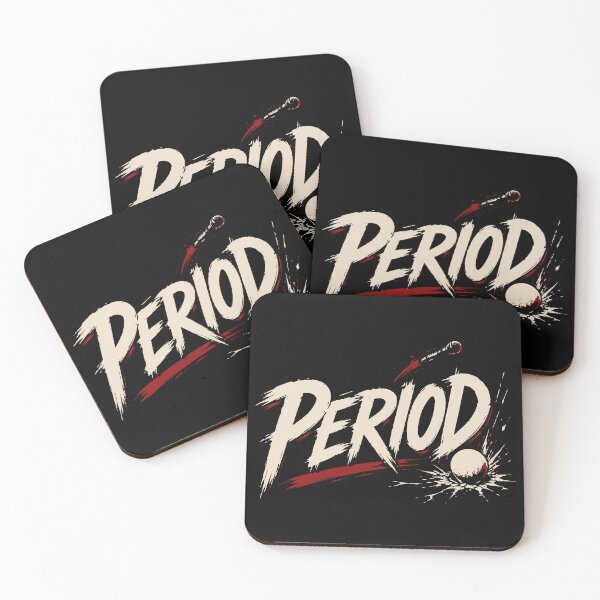 Item preview, PERIOD Mic Drop End of Discussion Statement Design designed and sold by Sunday.Supply.