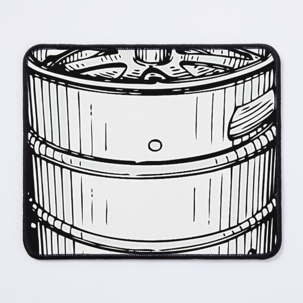Item preview, Beer Keg Costume T-Shirt Wooden Barrel Cask With Top (1) designed and sold by weirdcountry.