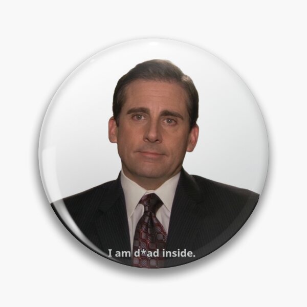 Item preview, Michael Scott humour | I am dead inside | The Office designed and sold by Ferne Reacts.