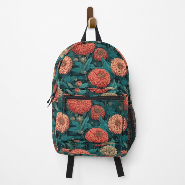 Item preview, Trendy Zinnia - Botanical Garden Pattern - Christmas Gift Ideas designed and sold by RoyalStarsPatts.