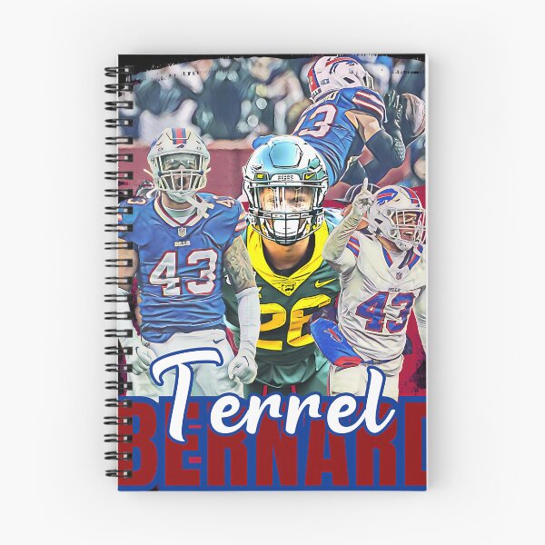 Item preview, Terrel Bernard Football Linebacker Number 43 Defense Player designed and sold by LolitaMurphy.
