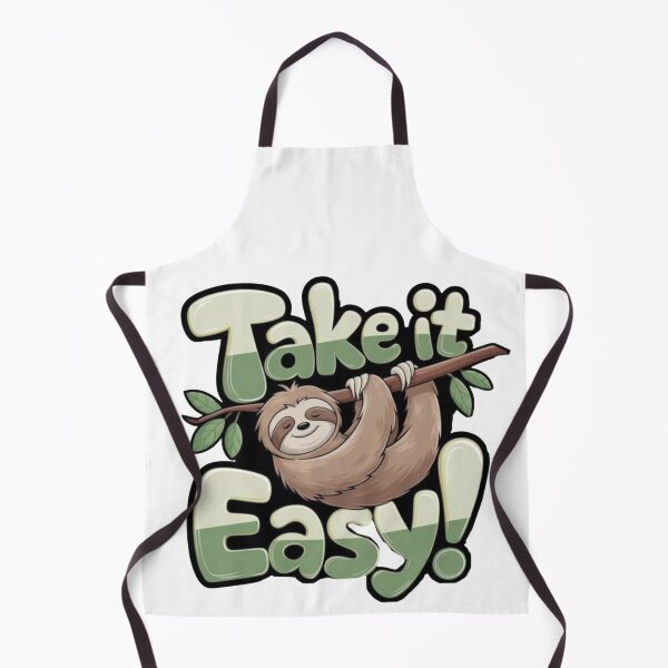 Item preview, Take It Easy Sloth – Cute Relaxing Animal Quote designed and sold by 4U---Store.