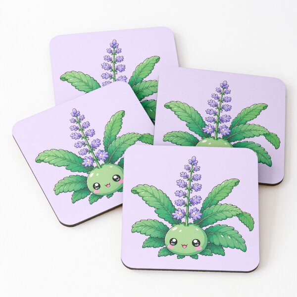 Item preview, Kawaii Salvia Divinorum | Cute Magical Plants & Pastel Nature Stickers designed and sold by UndergroundRavers.