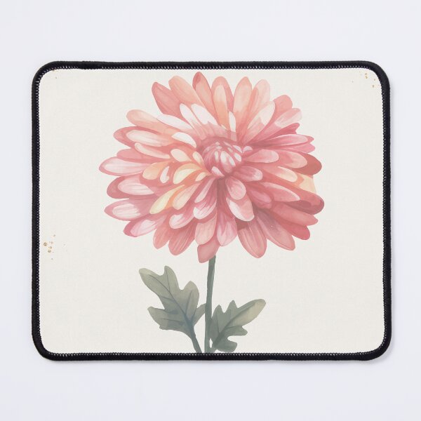 Item preview, November Birth Flower Chrysanthemum | Elegant Watercolor Botanical | Vintage Floral designed and sold by lisa-diver.