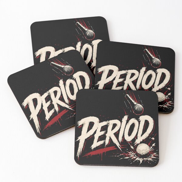 Item preview, PERIOD Mic Drop End of Discussion Bold Statement designed and sold by Sunday.Supply.