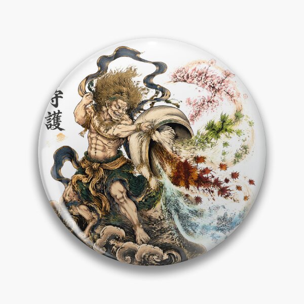 Item preview, Fujin – Tempest Guardian | Japanese Wind God Art designed and sold by kaxymax.
