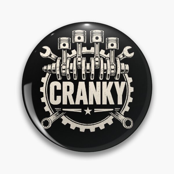 Item preview, Funny Cranky Mechanic Car Engine Garage Auto Repair Humor designed and sold by Portes-Ruty.