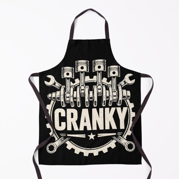 Item preview, Funny Cranky Mechanic Car Engine Garage Auto Repair Humor designed and sold by Portes-Ruty.