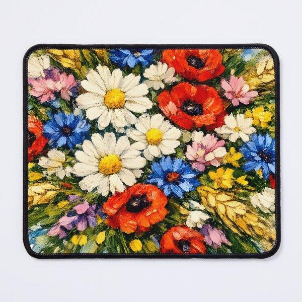 Item preview, Bouquet of wildflowers in impasto style designed and sold by Agnisherl.