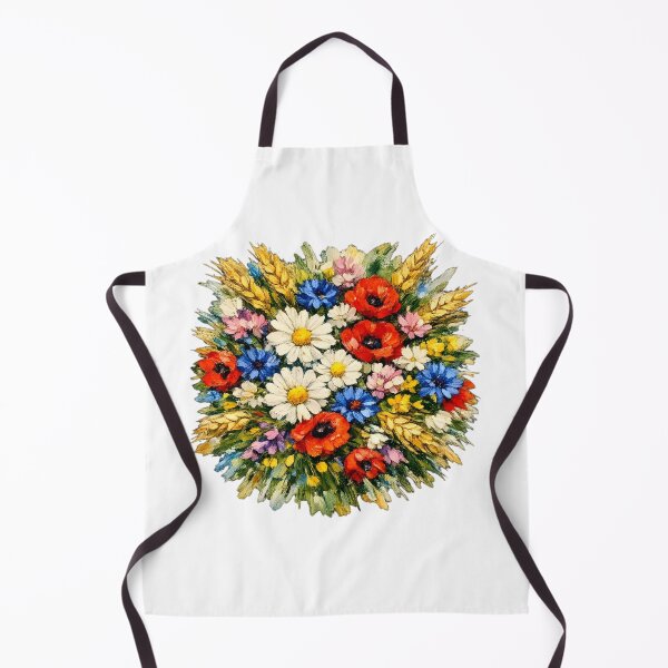 Item preview, Bouquet of wildflowers in impasto style designed and sold by Agnisherl.