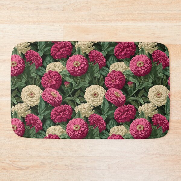 Item preview, Edgy Zinnia Floral  - Birthday Flower Pattern - Christmas Gifts For Boyfriend designed and sold by RoyalStarsPatts.