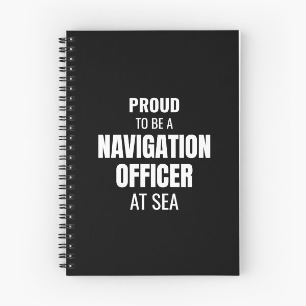 Item preview, Proud to be a Navigation Officer at Sea (White) designed and sold by ShipCrewNation.