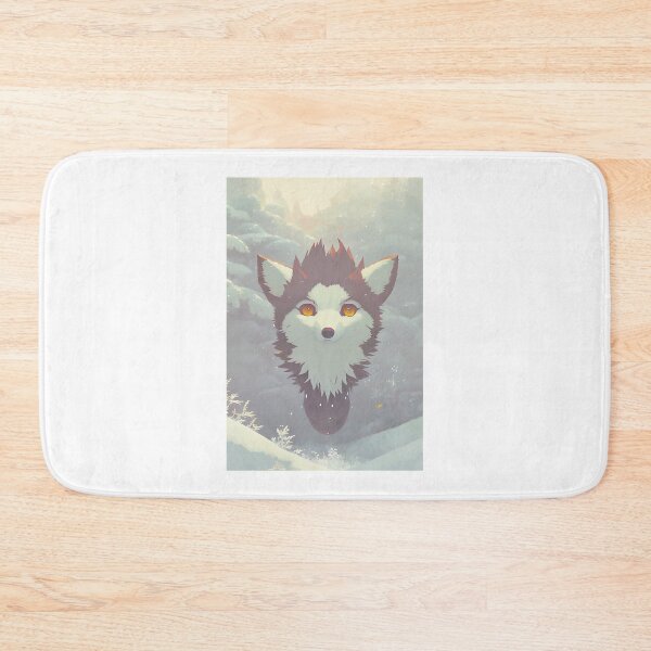 Item preview, Kitsune Japanese Mythical Fox Aesthetic Art - Nine Tailed Spirit Design ⭐⭐⭐⭐⭐ designed and sold by Geraldo Gonzalez.