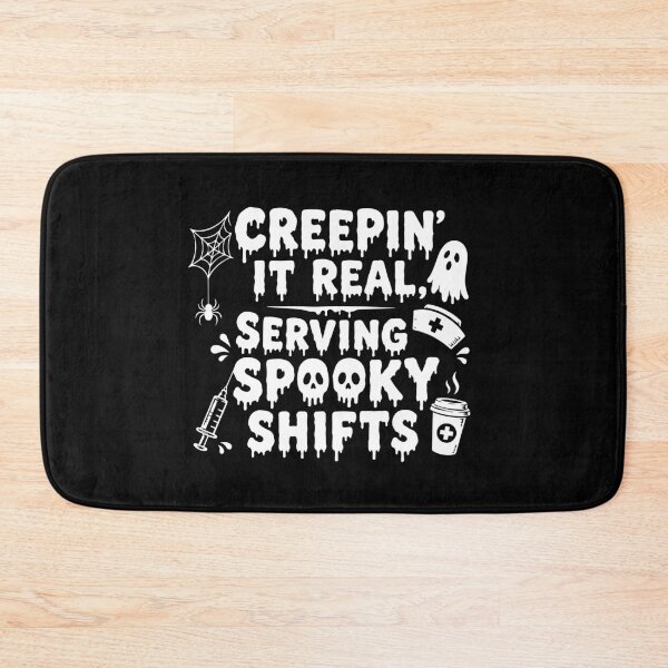 Item preview, NURSE HALLOWEEN creepin’ it real, serving spooky shifts designed and sold by YNELENT.