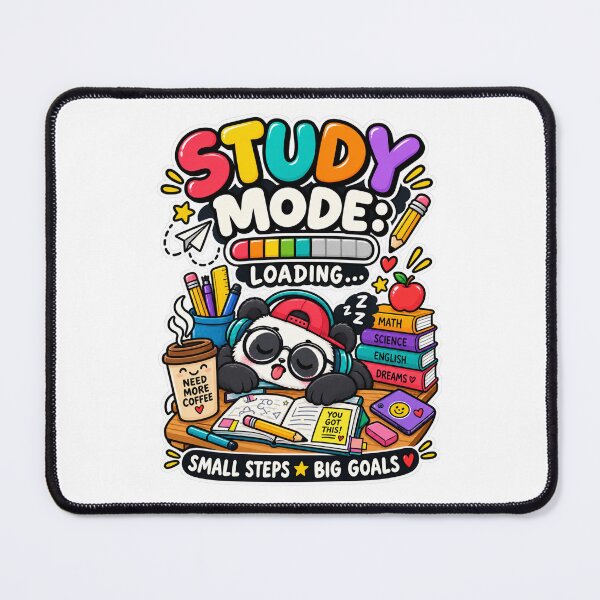 Item preview, Study Mode Loading Student Humor designed and sold by School Doodles Co.