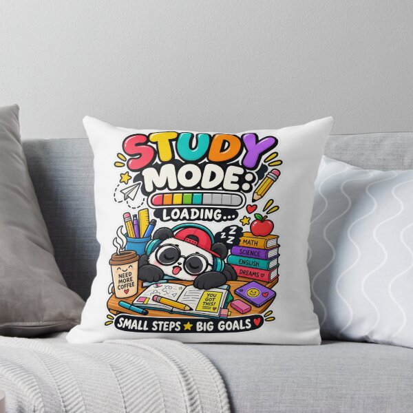 Item preview, Study Mode Loading Student Humor designed and sold by School Doodles Co.