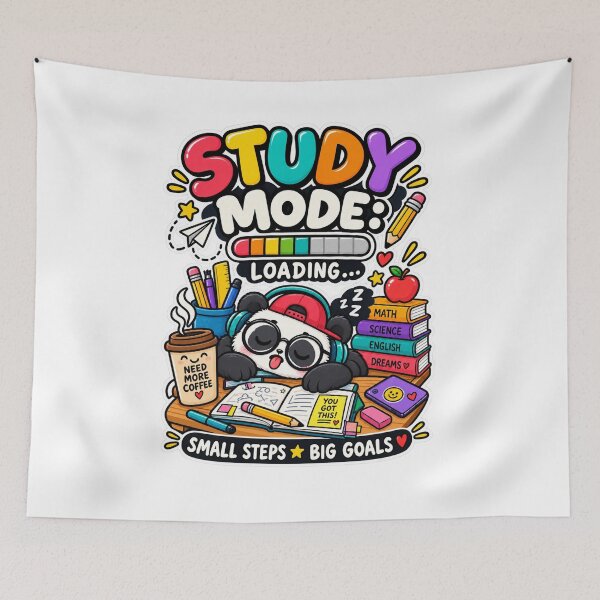 Item preview, Study Mode Loading Student Humor designed and sold by School Doodles Co.