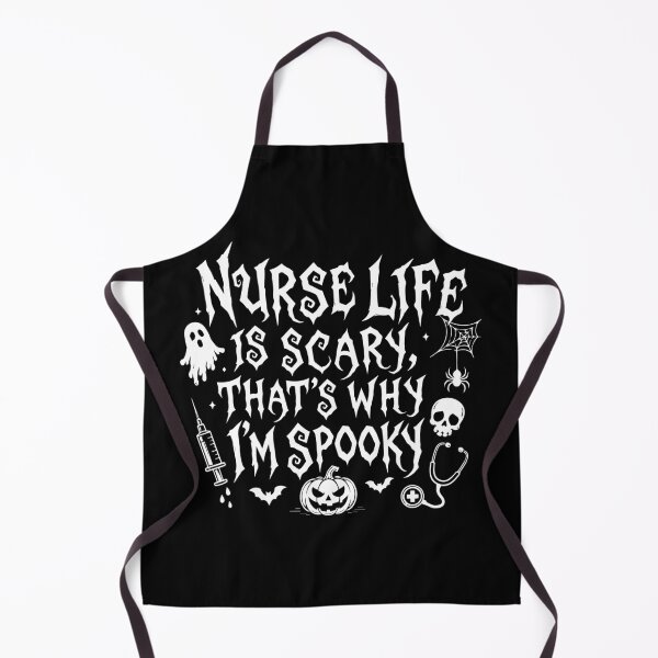 Item preview, NURSE HALLOWEEN nurse life is scary, that’s why i’m spooky designed and sold by YNELENT.