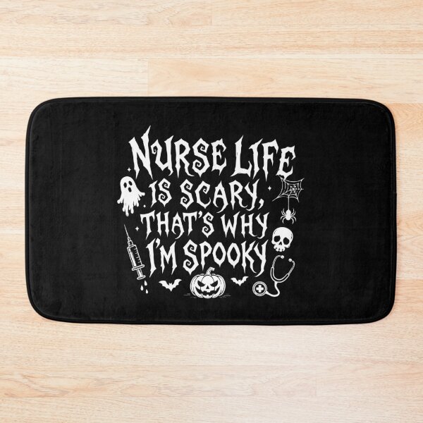 Item preview, NURSE HALLOWEEN nurse life is scary, that’s why i’m spooky designed and sold by YNELENT.
