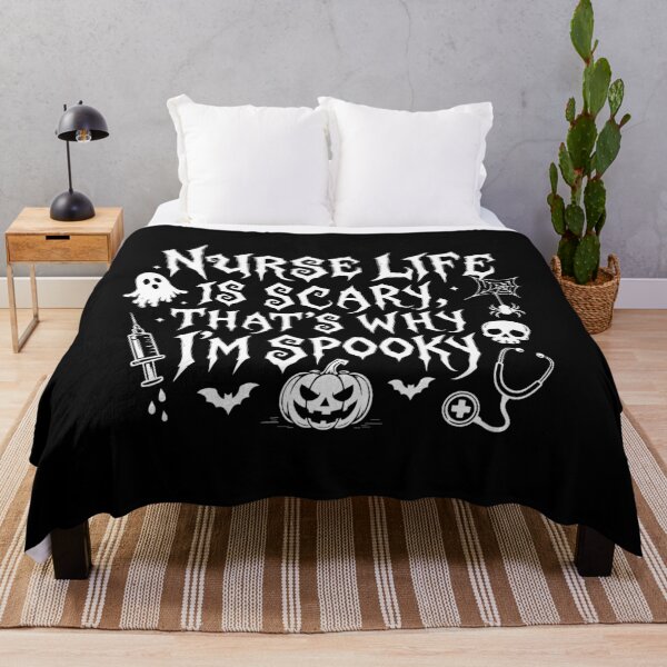 Item preview, NURSE HALLOWEEN nurse life is scary, that’s why i’m spooky designed and sold by YNELENT.