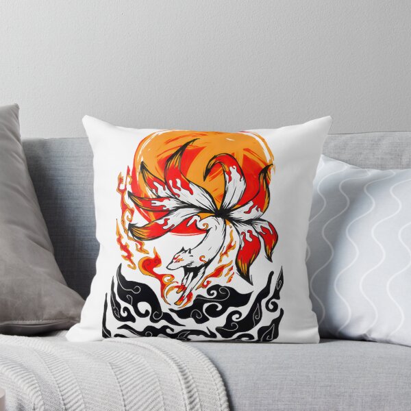 Item preview, Mystic Japanese Kitsune Nine-Tailed Fox Aesthetic Art PERFECT GIFT FOR YOU AND FRIENDS designed and sold by Geraldo Gonzalez.