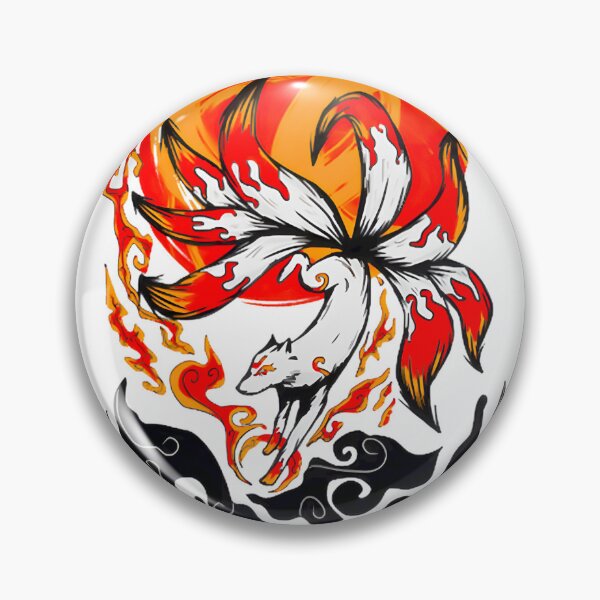 Item preview, Mystic Japanese Kitsune Nine-Tailed Fox Aesthetic Art PERFECT GIFT FOR YOU AND FRIENDS designed and sold by Geraldo Gonzalez.