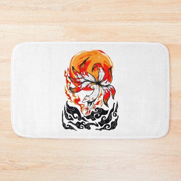 Item preview, Mystic Japanese Kitsune Nine-Tailed Fox Aesthetic Art PERFECT GIFT FOR YOU AND FRIENDS designed and sold by Geraldo Gonzalez.