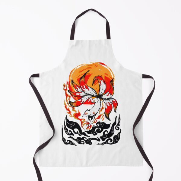Item preview, Mystic Japanese Kitsune Nine-Tailed Fox Aesthetic Art PERFECT GIFT FOR YOU AND FRIENDS designed and sold by Geraldo Gonzalez.