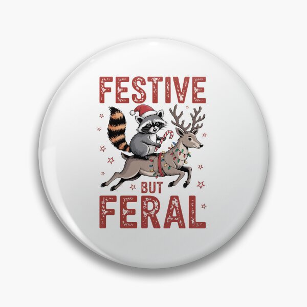 Item preview, Festive but Feral designed and sold by jkrphoto.