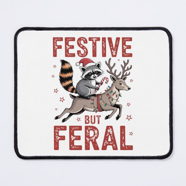 Item preview, Festive but Feral designed and sold by jkrphoto.