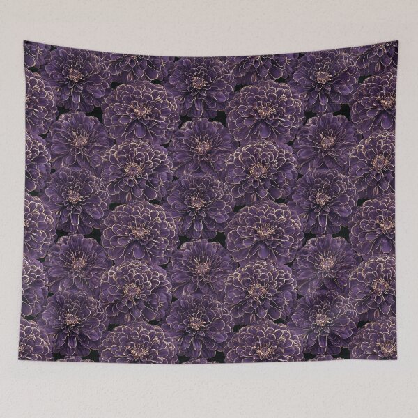 Item preview, Cute Zinnia Floral  - Birth Flower Pattern - Christmas Gifts For Her designed and sold by RoyalStarsPatts.