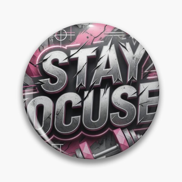 Item preview, Cool Colorful STAY FOCUSED designed and sold by dazzlemakers.